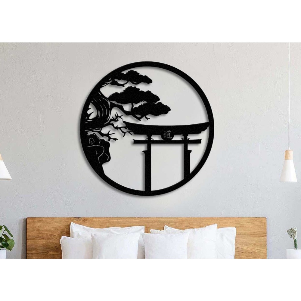 Bonsai Garden Wall - Arte de Parede em Metal com