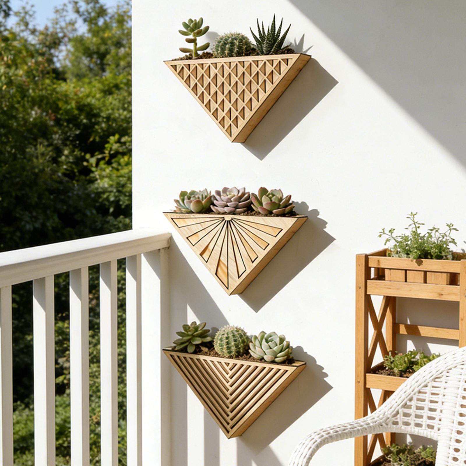 Bonsai Garden Wall - Vaso de Flores Montado na Parede,