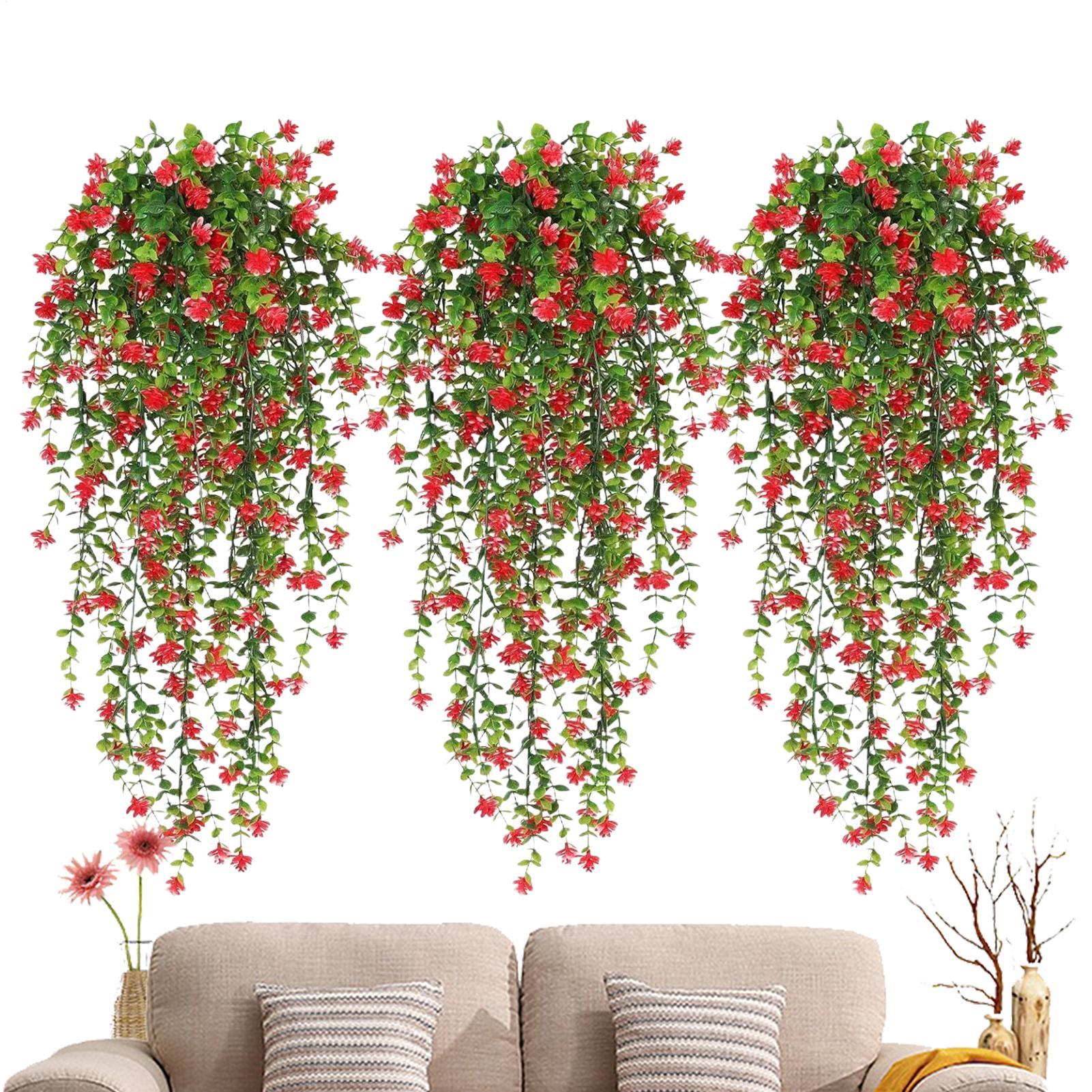 Flores simuladas hera videiras - Bonsai Garden Wall avaliação e preço