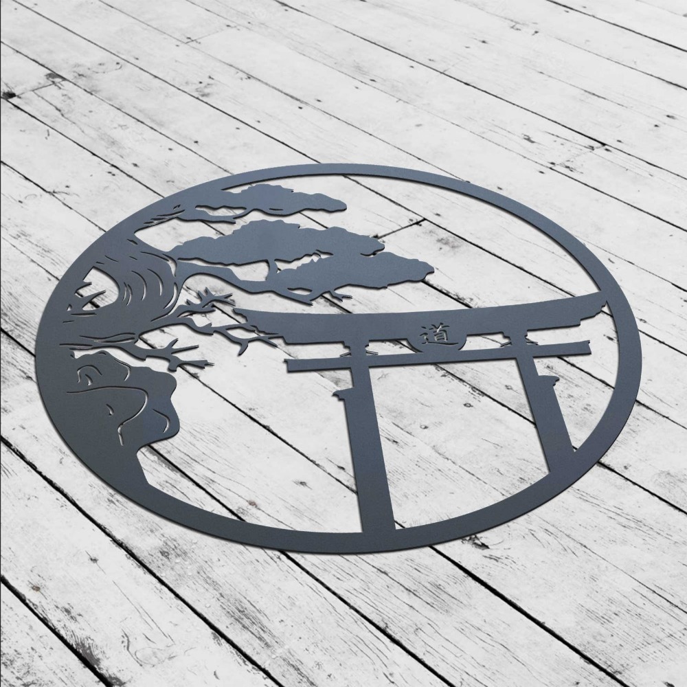 Arte de Parede em Metal com Te - Bonsai Garden Wall avaliação e preço