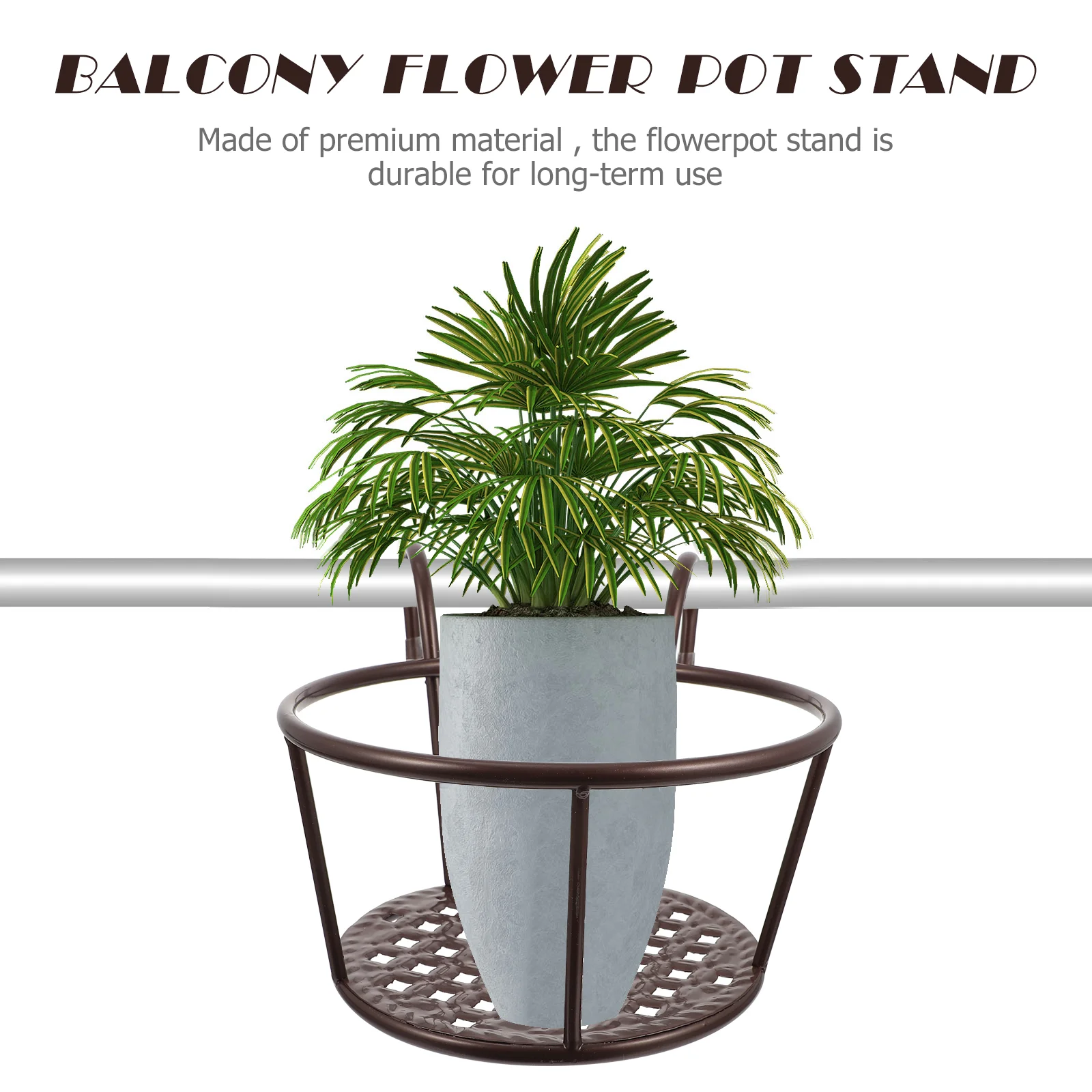 2 pçs ferro vaso de flores sup - Bonsai Garden Wall avaliação e preço